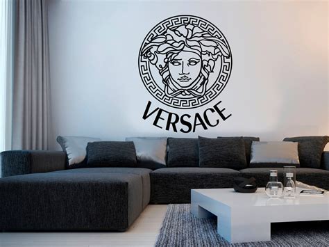 versace medusa wall decal